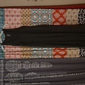 Long wide legged jumpsuit